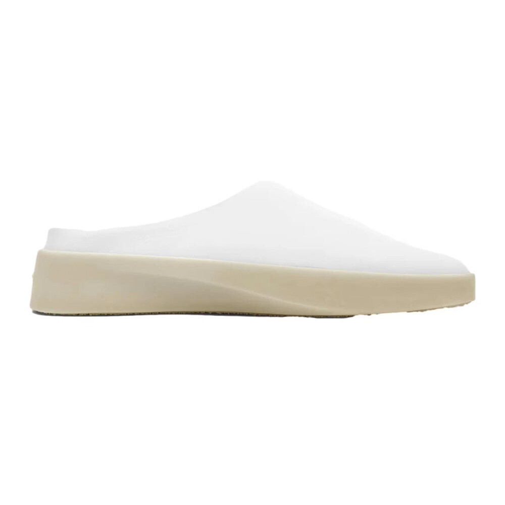 Wolf & Shepherd Cruise Mule Men's 7.5 Fair White Round Toe Slip On Shoes GAL1661